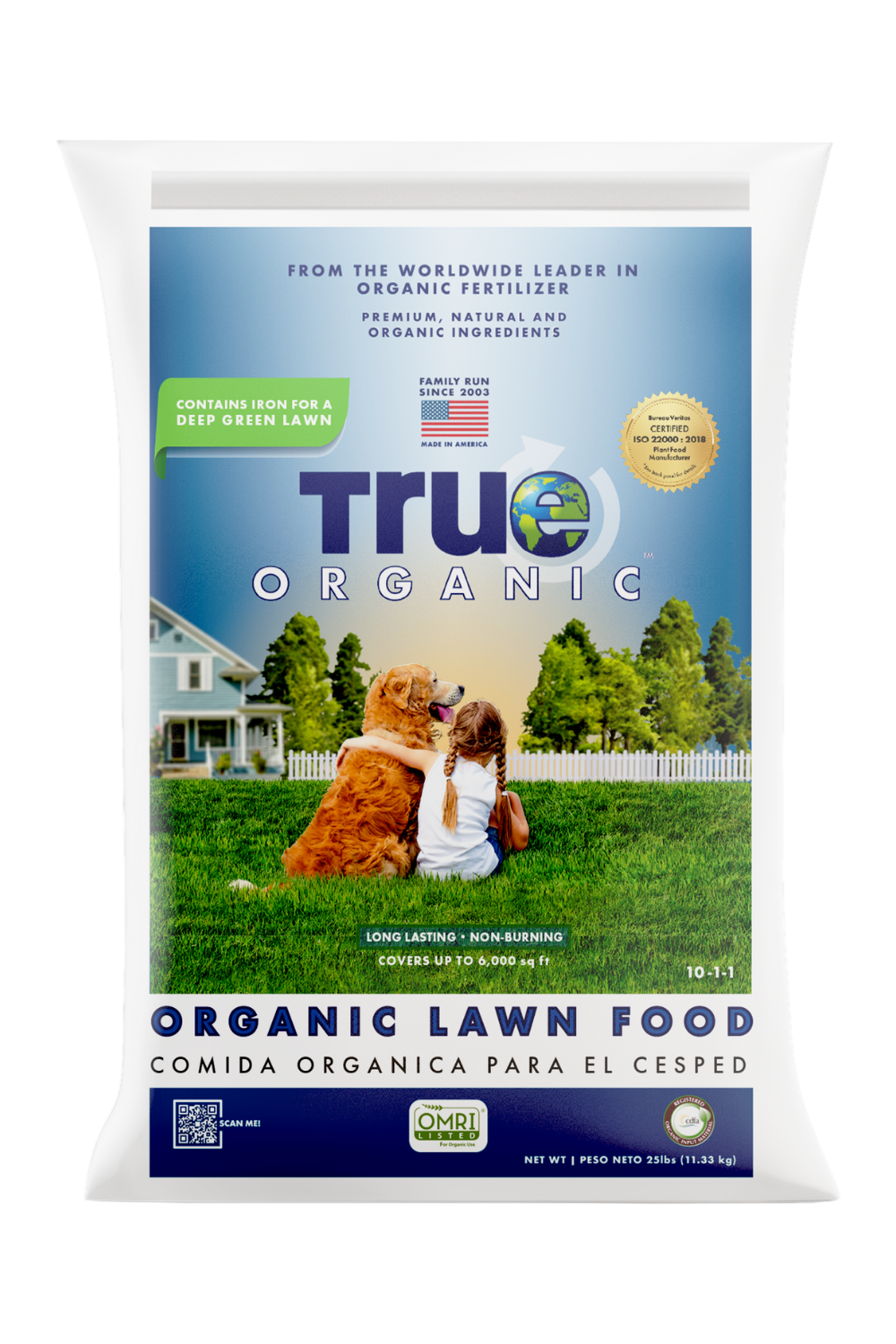 TRUE ORGANIC LAWN FERTILER