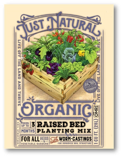 potting mix for raised beds RAISED BED ORGANIC SOIL by JUST NATURAL – Orange Garden Center