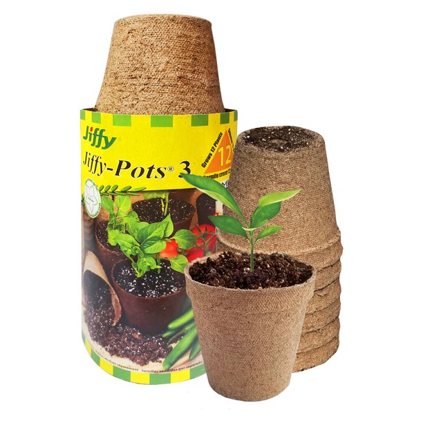 jiffy plant pots SEED STARTING POTS SMALL – Orange Garden Center