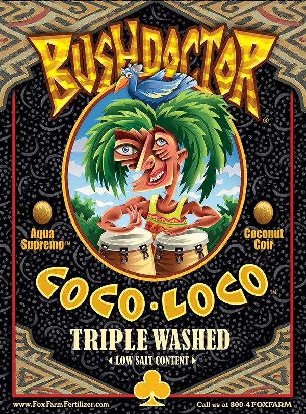 Coco-Loco Premium Organic Potting Soil by FOX FARM – Orange Garden